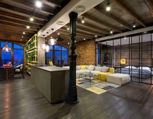 Warehouse Style Loft with Stunning Visual Appeal